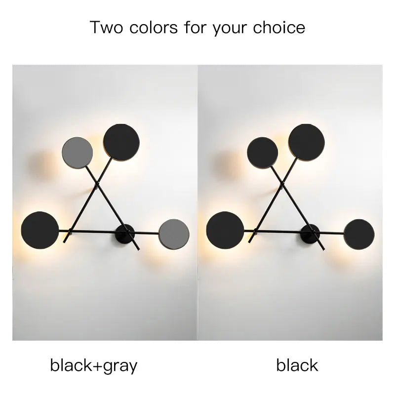 Afralia™ LED Wall Lamp: Modern Nordic Interior Lighting for Living Room Bedroom Corridor