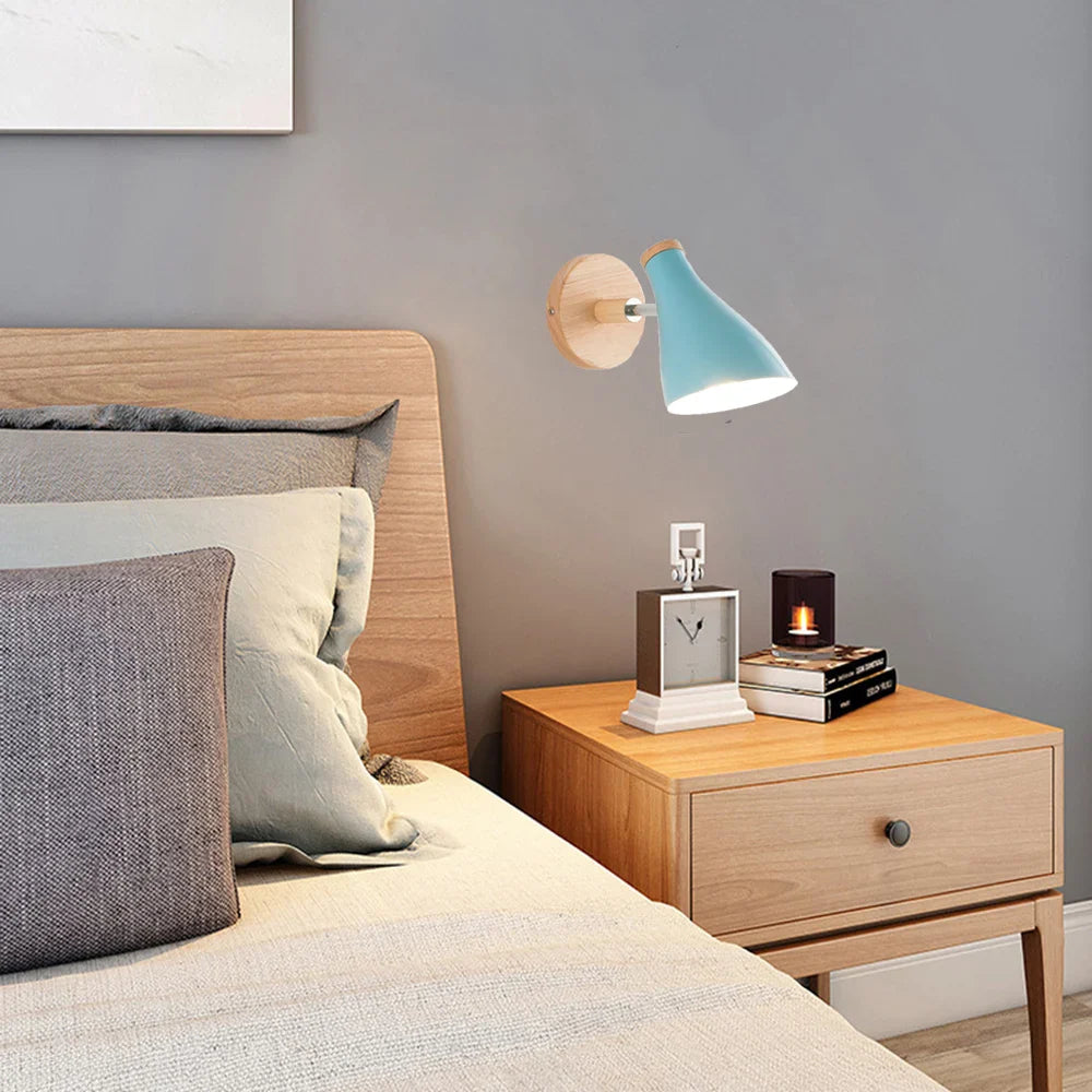 Retro Vintage Wall Sconce Light Fixture by Afralia™ - Industrial Style Bedside Lamp