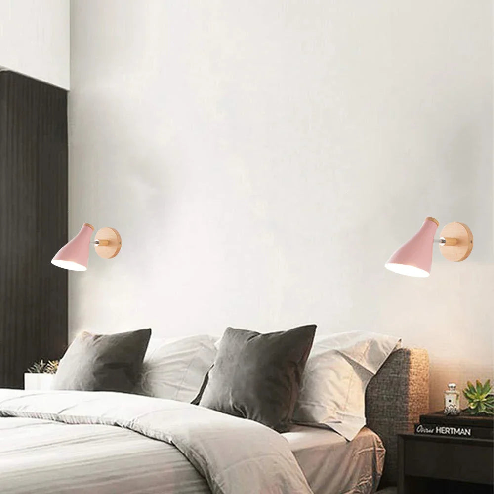 Retro Vintage Wall Sconce Light Fixture by Afralia™ - Industrial Style Bedside Lamp