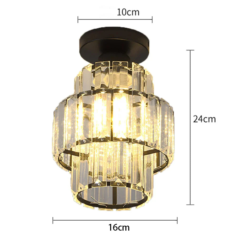 Afralia™ Black Gold Minimalist LED Chandelier Pendant Lights for Kitchen Island