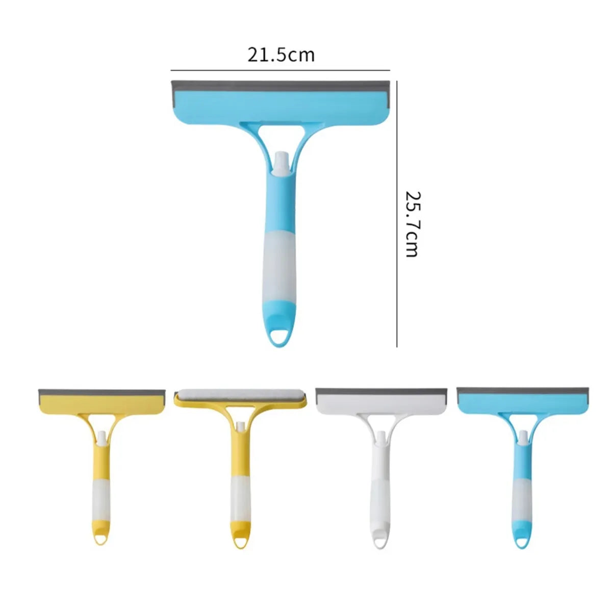 Afralia™ Glass Cleaning Brush with Spray Cleaner & Scraper