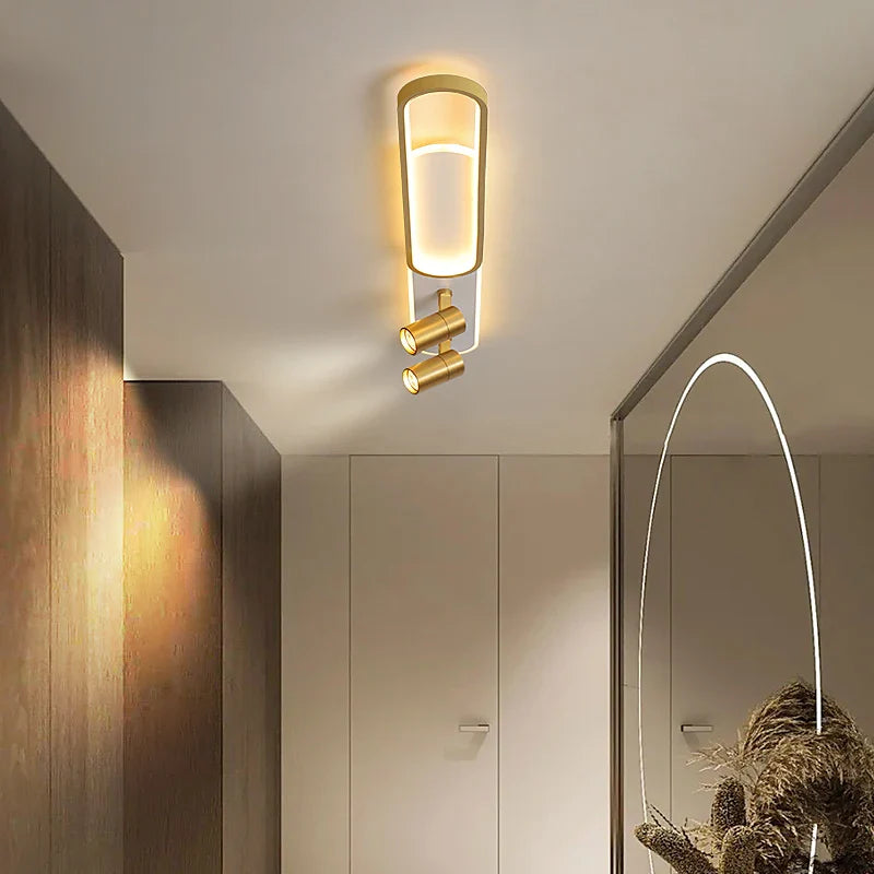 Afralia™ LED Ceiling Spotlights for Living Room Bedroom Kitchen Corridor Interior Lighting