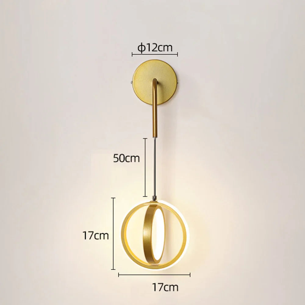 Afralia™ LED Wall Lamp: Modern Ceiling Lights for Bedroom & Living Room, Indoor Decoration Fixtures