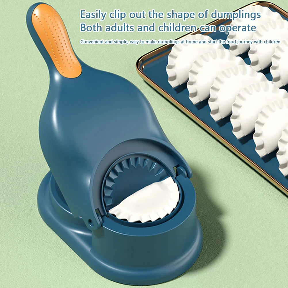 Afralia™ Dumpling Maker Set: 2-in-1 Dough Press Tool for Easy Dumpling Making