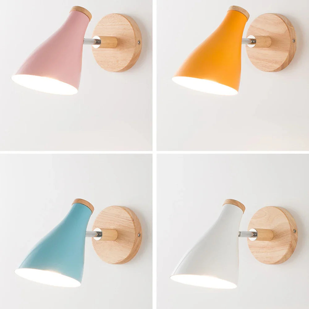 Retro Vintage Wall Sconce Light Fixture by Afralia™ - Industrial Style Bedside Lamp