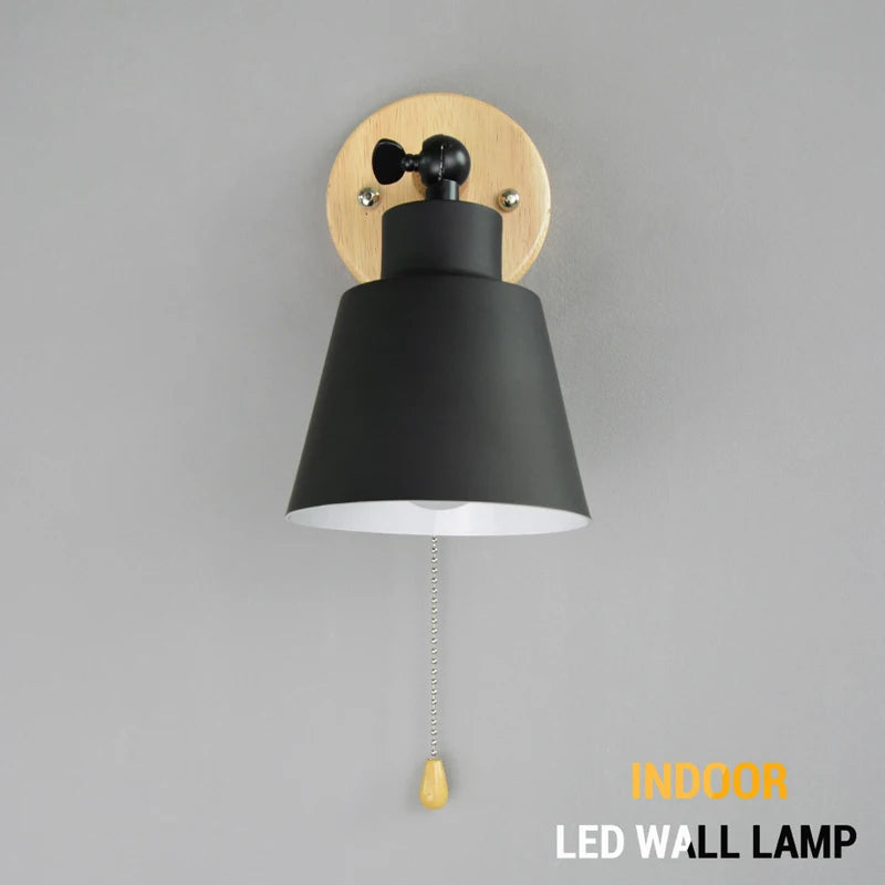 Afralia™ Nordic LED Macaron Reading Wall Lamp - Modern Style Sconce for Bedroom and Living Room