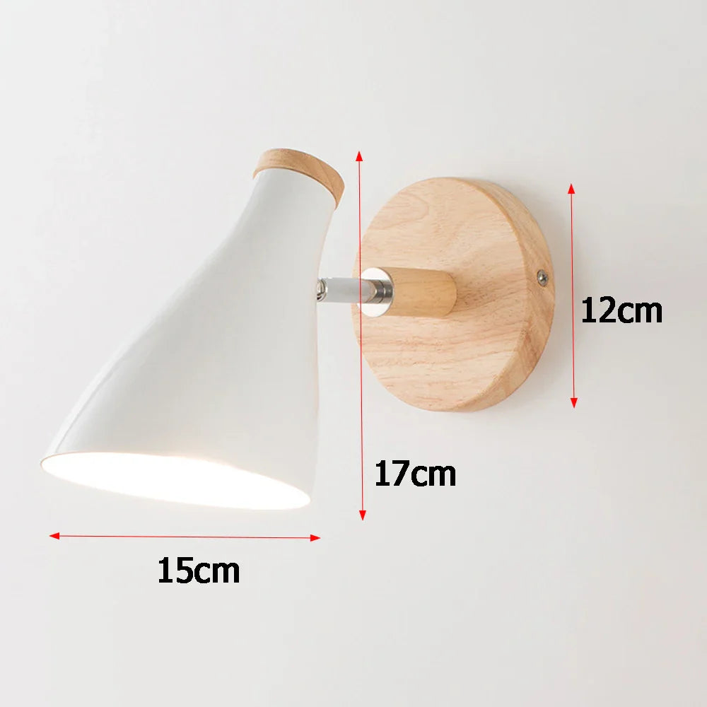 Retro Vintage Wall Sconce Light Fixture by Afralia™ - Industrial Style Bedside Lamp