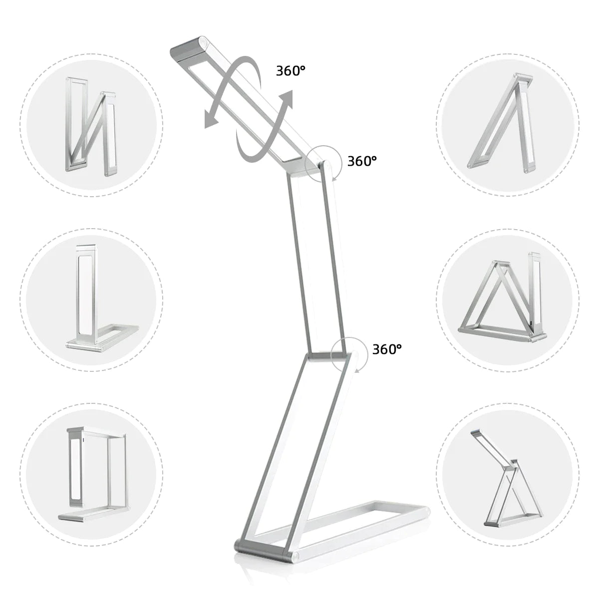 Afralia™ Dimmable LED Desk Lamp - Portable, Foldable, USB Charging, Energy Saving for Study & Work