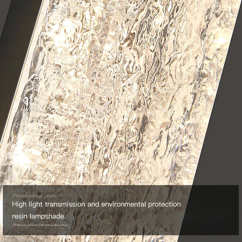 Afralia™ LED Resin Wall Lamp for Bedroom and Living Room