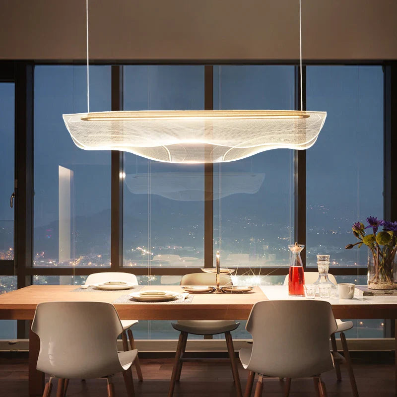 Afralia™ Nordic Acrylic LED Ceiling Chandelier for Modern Indoor Lighting