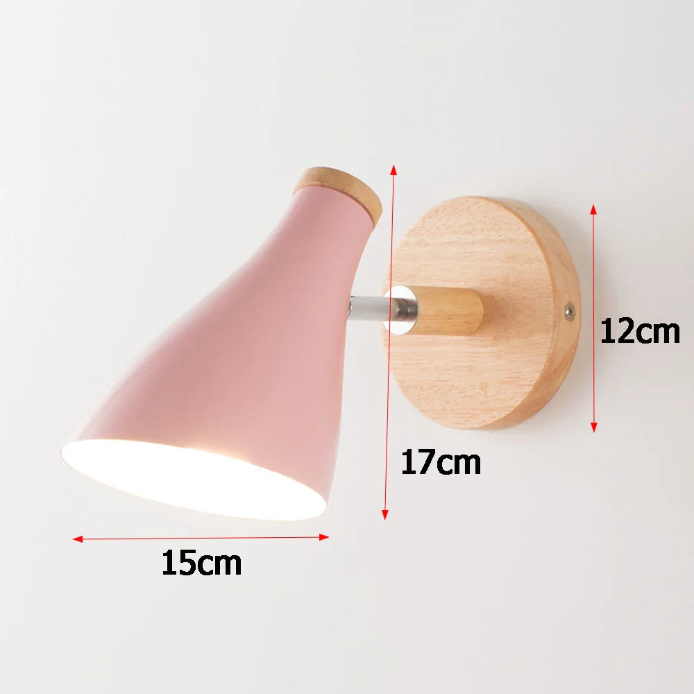 Retro Vintage Wall Sconce Light Fixture by Afralia™ - Industrial Style Bedside Lamp