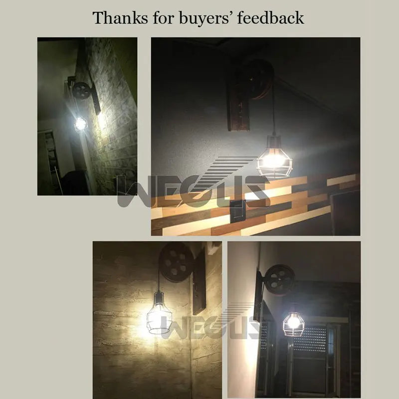 Afralia™ Vintage Industrial Wall Sconce Indoor Wall Light Fixture