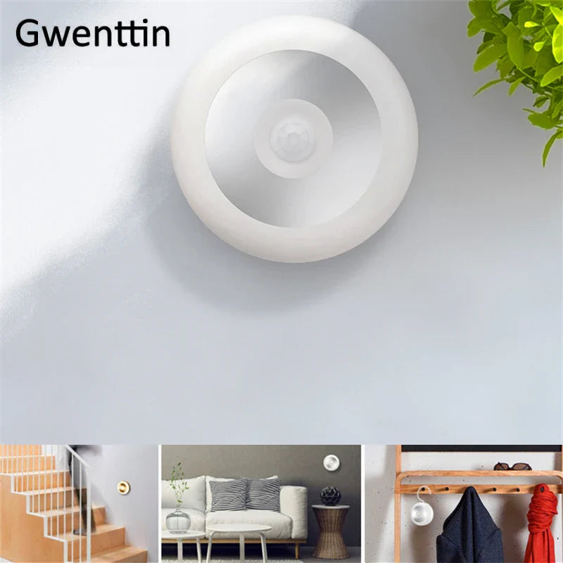 Motion Sensor Light Portable LED Night Lamp Magnet Wall Light Afralia™