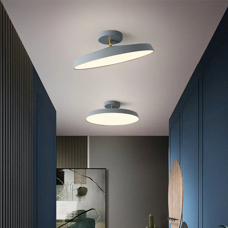 Afralia™ Rotatable LED Ceiling Lamp - Nordic Minimalist Modern Design