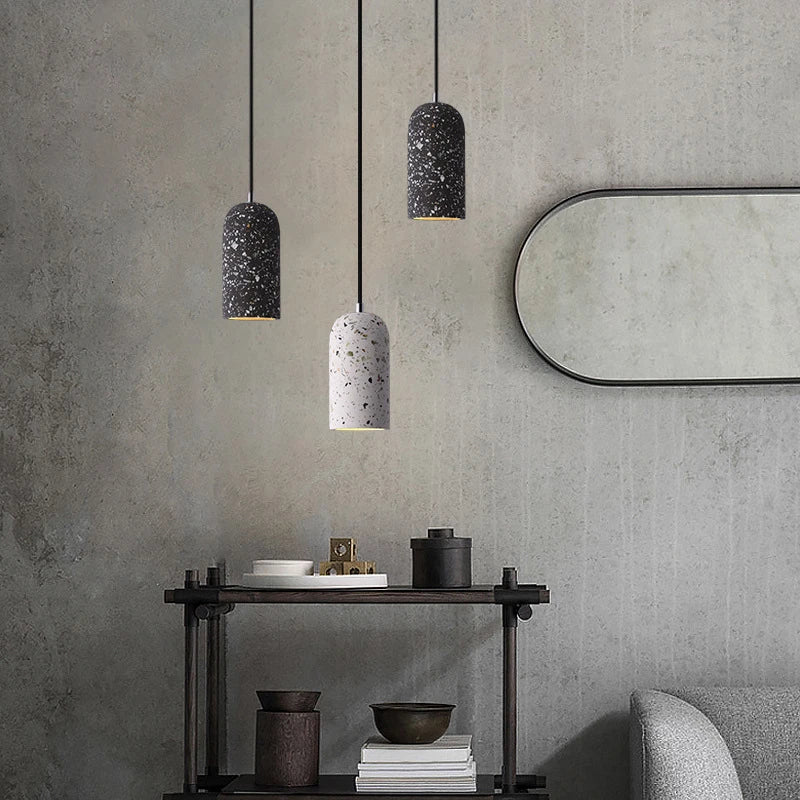 Afralia™ Cement Pendant Lights - LED Industrial Decor for Kitchen Dining Room Bar