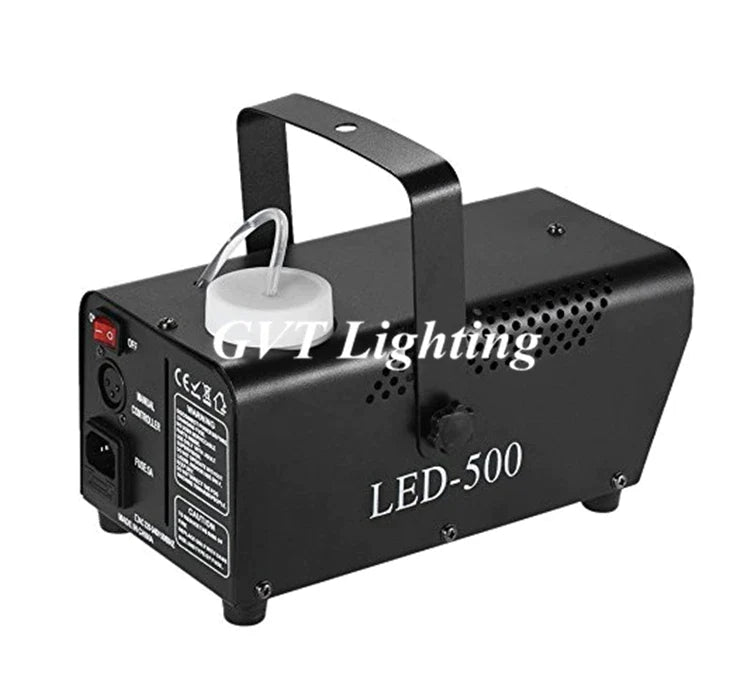 Afralia™ Mini 500W RGB Fog Machine with Remote Control for Parties, Weddings, and Events.