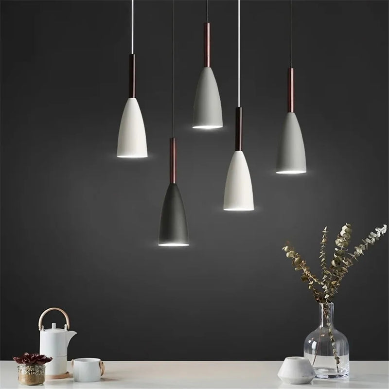 Afralia™ Modern Nordic Pendant Light for Dining Kitchen Living Room Chandelier