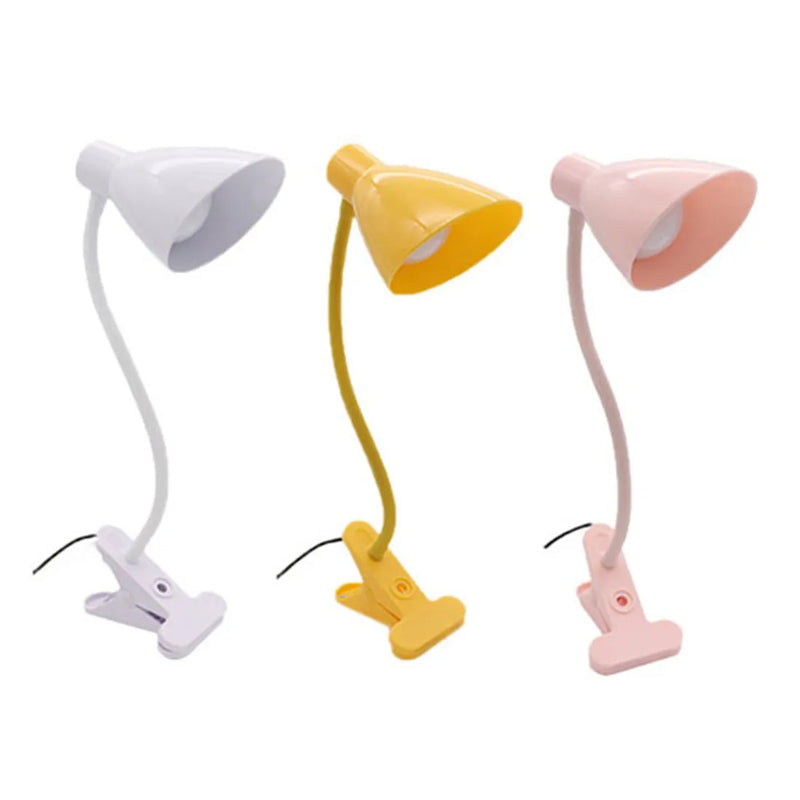 Afralia™ 5W USB Night Light LED Clip Lamp, Dimmable, 3 Color Modes, 10 Brightness Settings