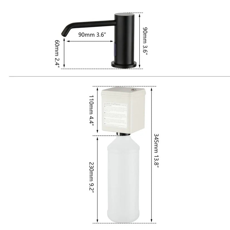 Afralia™ Stainless Steel Automatic Soap Dispenser - Premium Quality Kitchen & Bathroom Tool