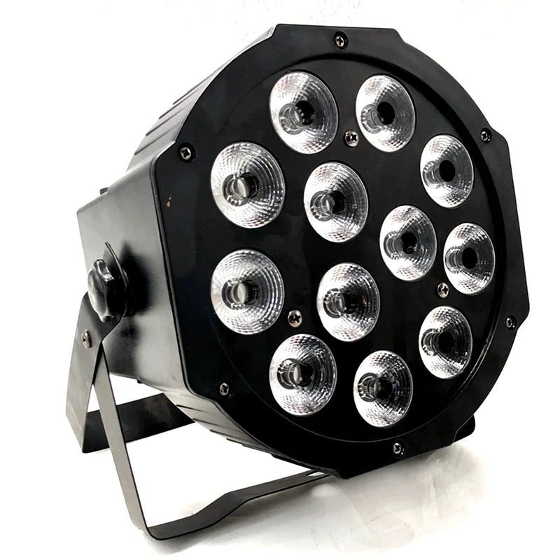 Afralia™ RGBWA UV LED Par Wash Lights - 8 Channels DMX Stage Lighting