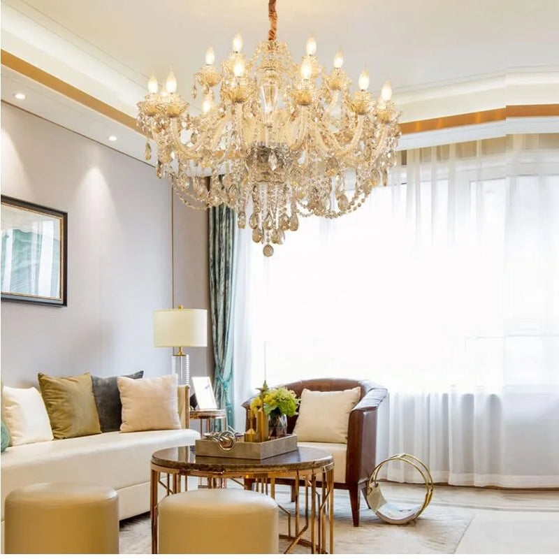 Afralia™ Crystal Chandeliers: Luxury K9 Modern LED Lighting for Elegant Home Decor