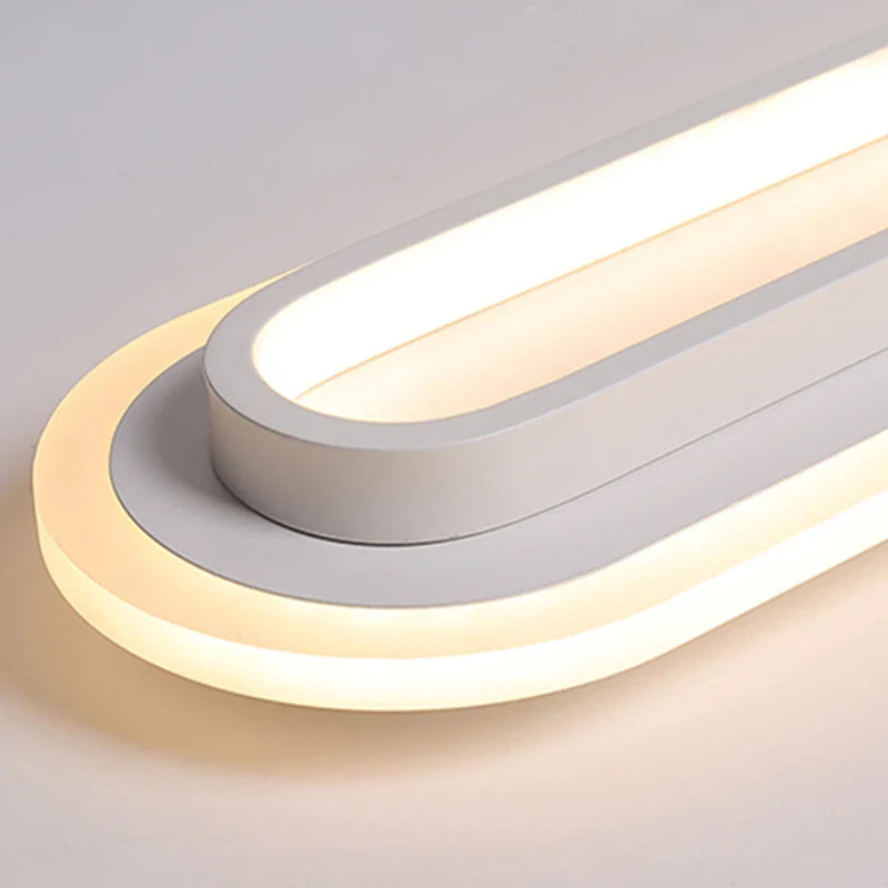 Afralia™ Modern Minimalist Long Aisle LED Ceiling Lamp