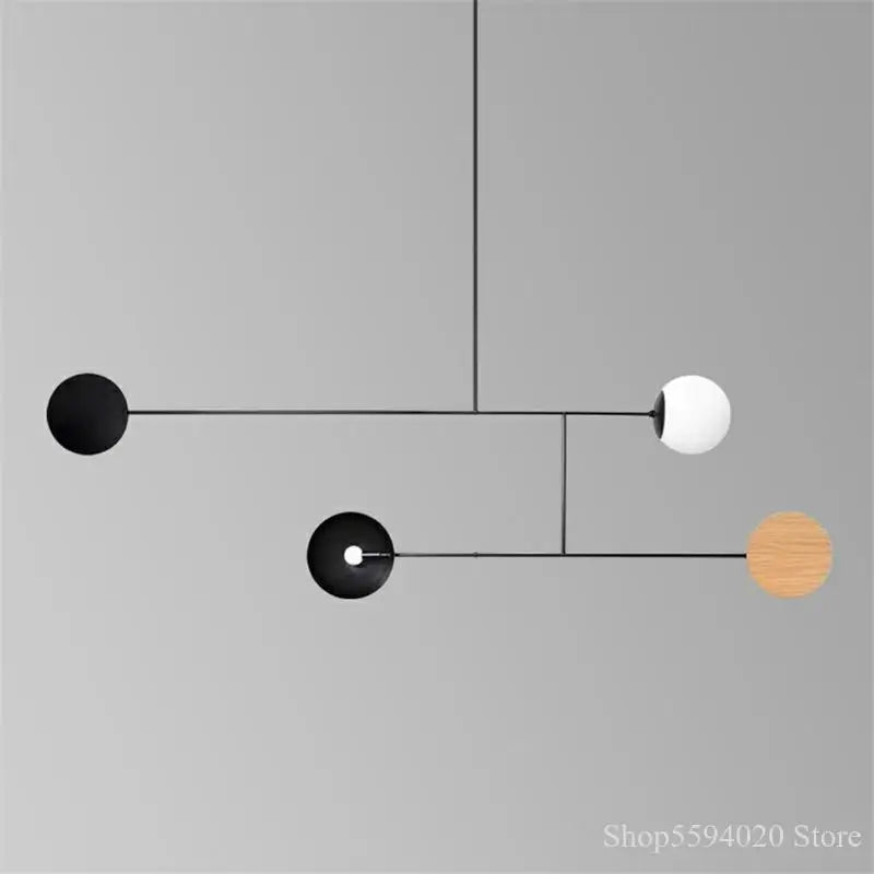 Afralia™ Geometric Lines Pendant Lights: Nordic Modern Design for Stylish Living Spaces