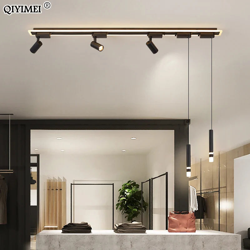 Afralia™ Minimalist LED Pendant Lights for Dining Living Kitchen Room, Modern Hanging Luminaires