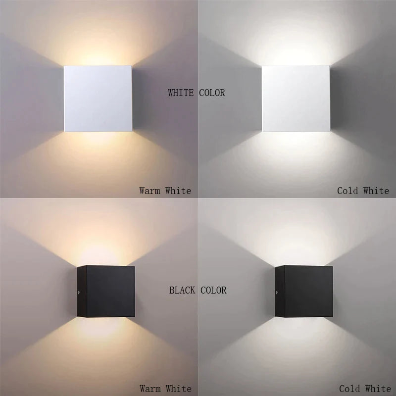 Afralia™ Modern Minimalist LED Wall Lamp for Bedroom Décor