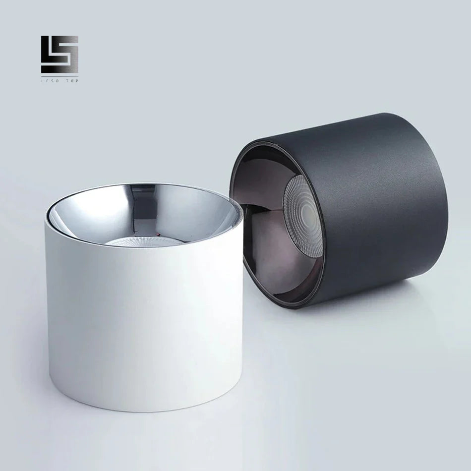 Afralia™ LED COB Downlights: High Brightness for Hotel Home Lighting