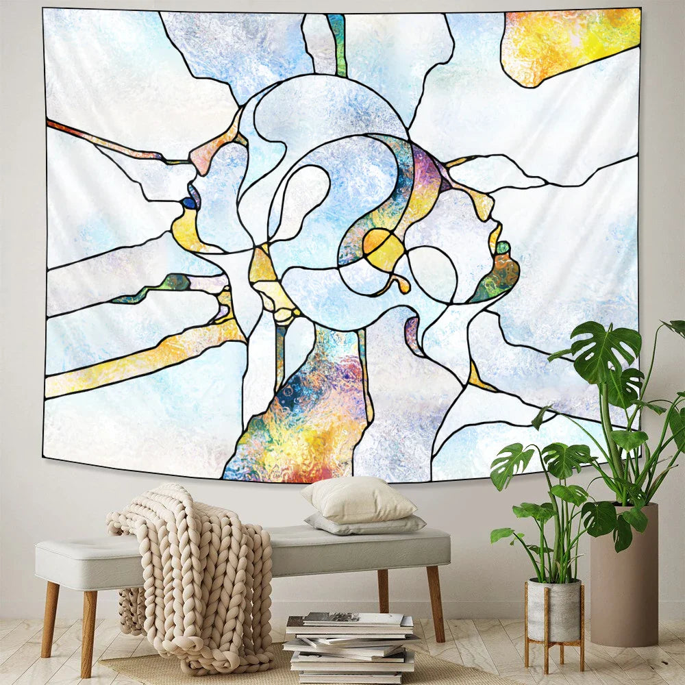 Afralia™ Mandala Tapestry Hippie Bohemia Yoga Mat Home Art Decoration