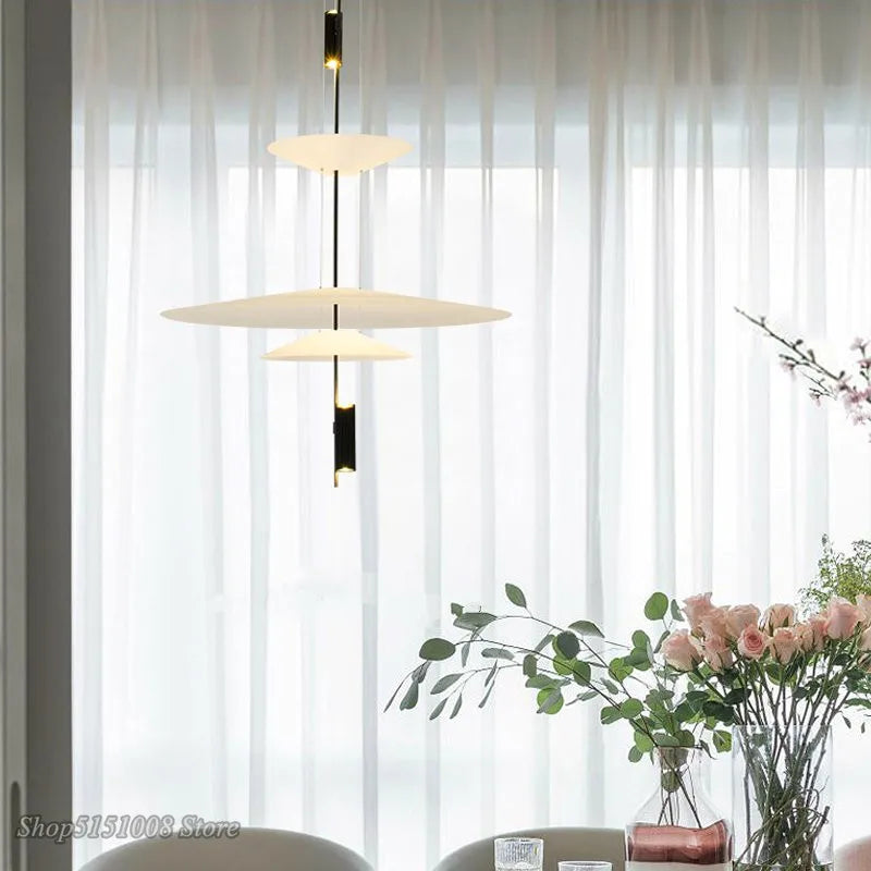 Afralia™ Flamingo Pendant Light: Art Deco Spain, Nordic Modern Acrylic Lamp for Dining Room