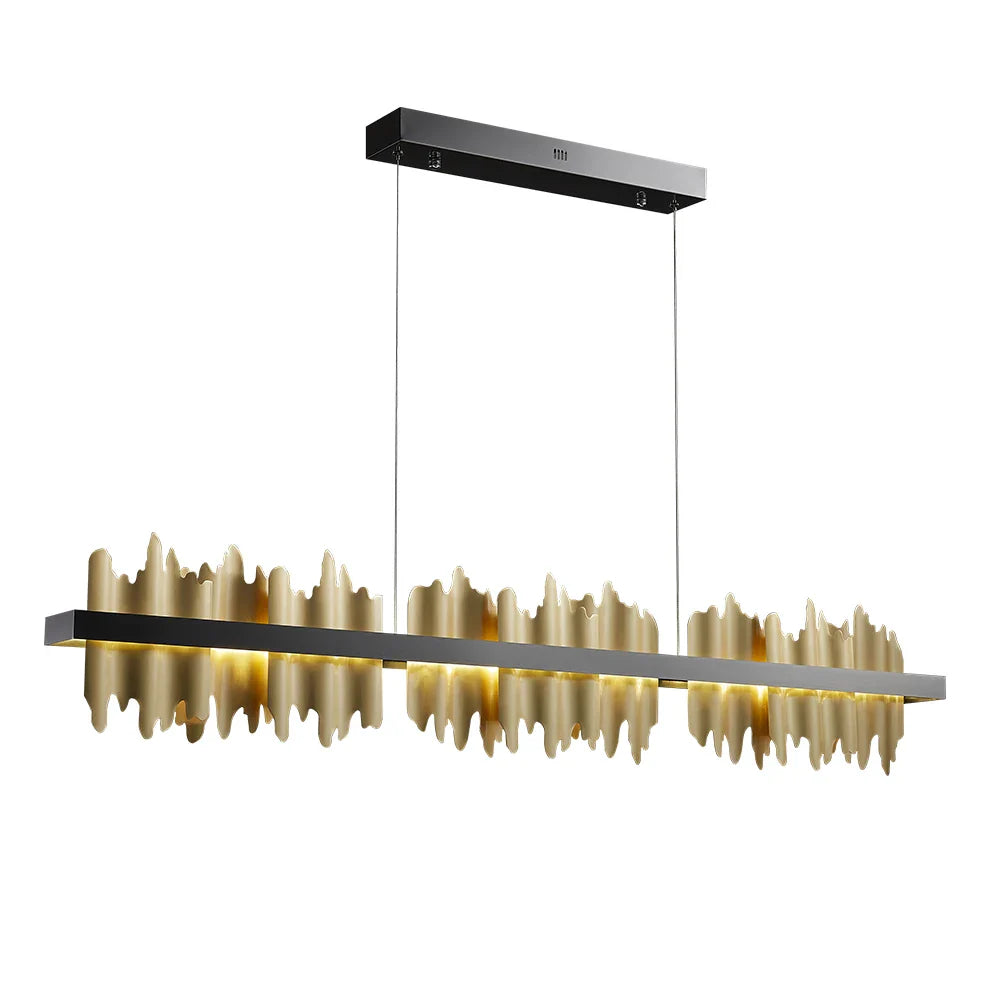 Afralia™ Iceberg Design LED Chandelier - Modern Dining Room & Kitchen Island Lighting