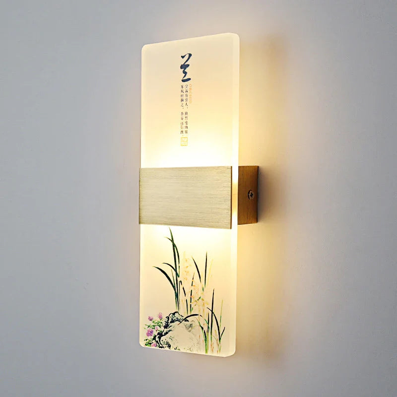 Afralia™ LED Square Wall Lamp: Modern Minimalist Indoor Lighting for Hotel, Restaurant, Corridor