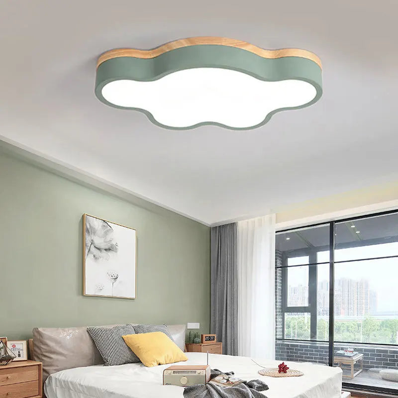 Afralia™ Cloud LED Baby Chandelier: Elegant Living Room & Bedroom Lighting