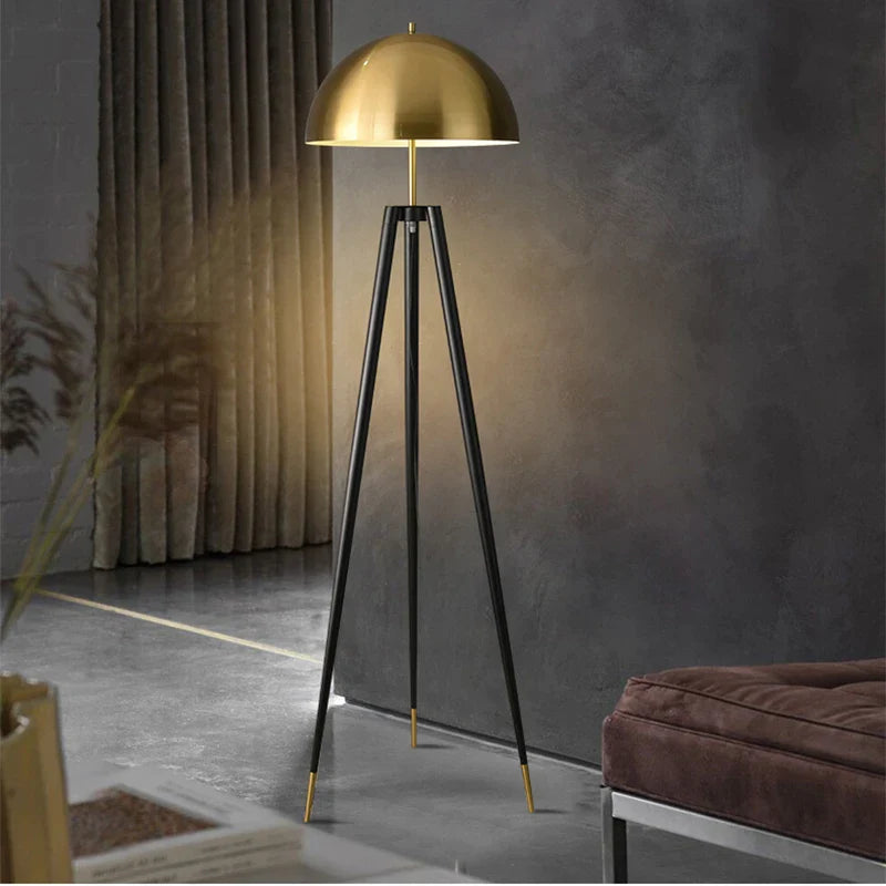 Afralia™ Coyote Tripod Floor Lamp: Modern Stylish Standing Light for Home Decor