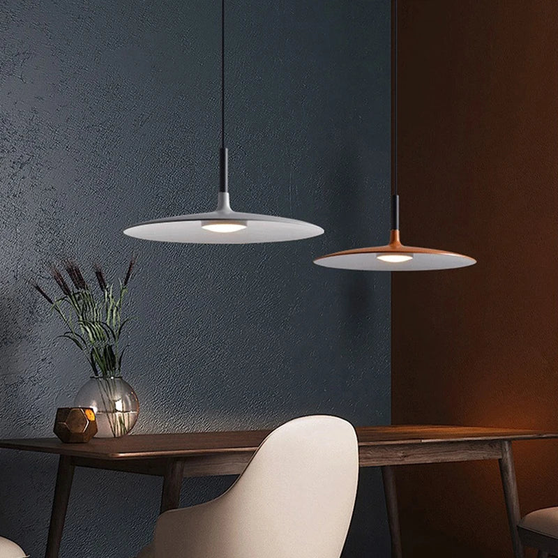 Afralia™ UFO LED Pendant Light - Modern Nordic Chandelier for Home and Restaurant