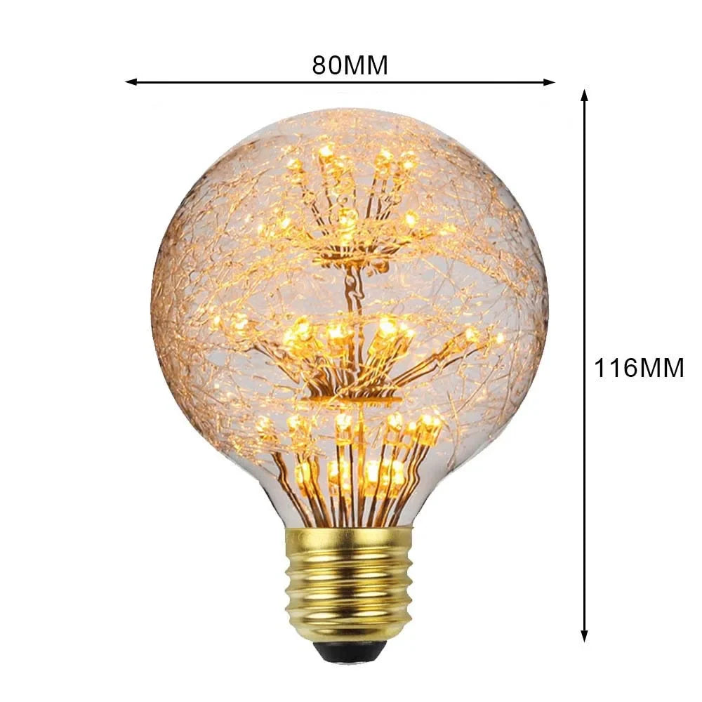 Afralia™ Retro Edison Bulb LED 3W E27 Industrial Vintage Lamp Light Bulb