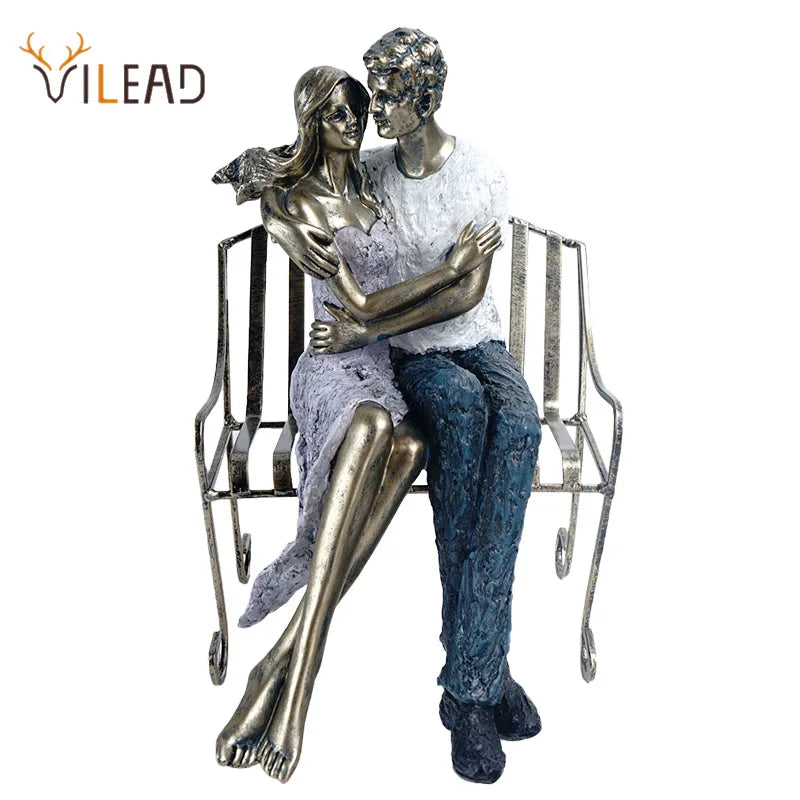 Afralia™ Resin Nordic Statue: Creative Home Decor for Living Room, Bedroom, Office