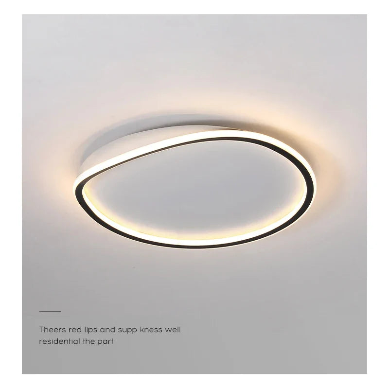 Afralia™ Modern LED Ceiling Lamp for Living Room, Study, Dining Room, Bedroom