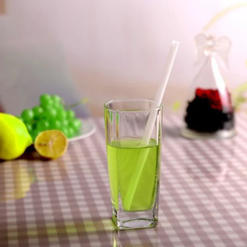 Afralia™ Glass Drinking Straw: Eco-Friendly & Colourful Bar Accessory