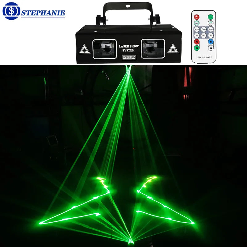 Afralia™ Beam Stroboscope Laser Music Light Effect Projector for Home Party