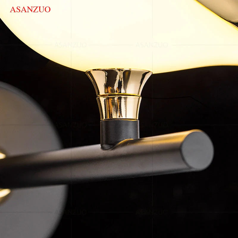 Afralia™ Golden Bird LED Wall Lamp: Modern Design for Hallway, Stairs, Living Room, Bedroom Decor