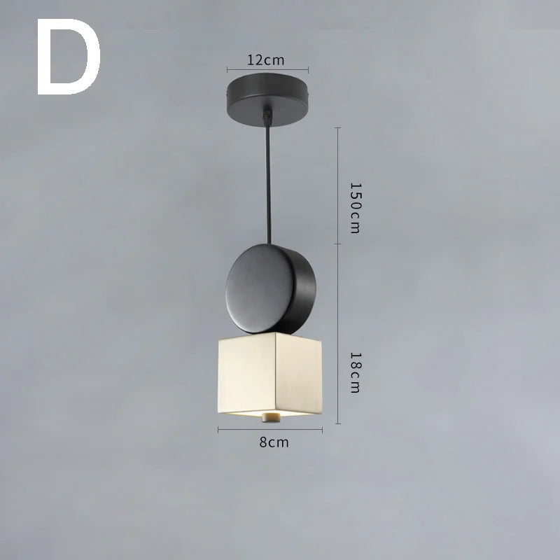 Afralia™ Nordic Loft LED Pendant Light for Living Room, Kitchen, and Dining Room