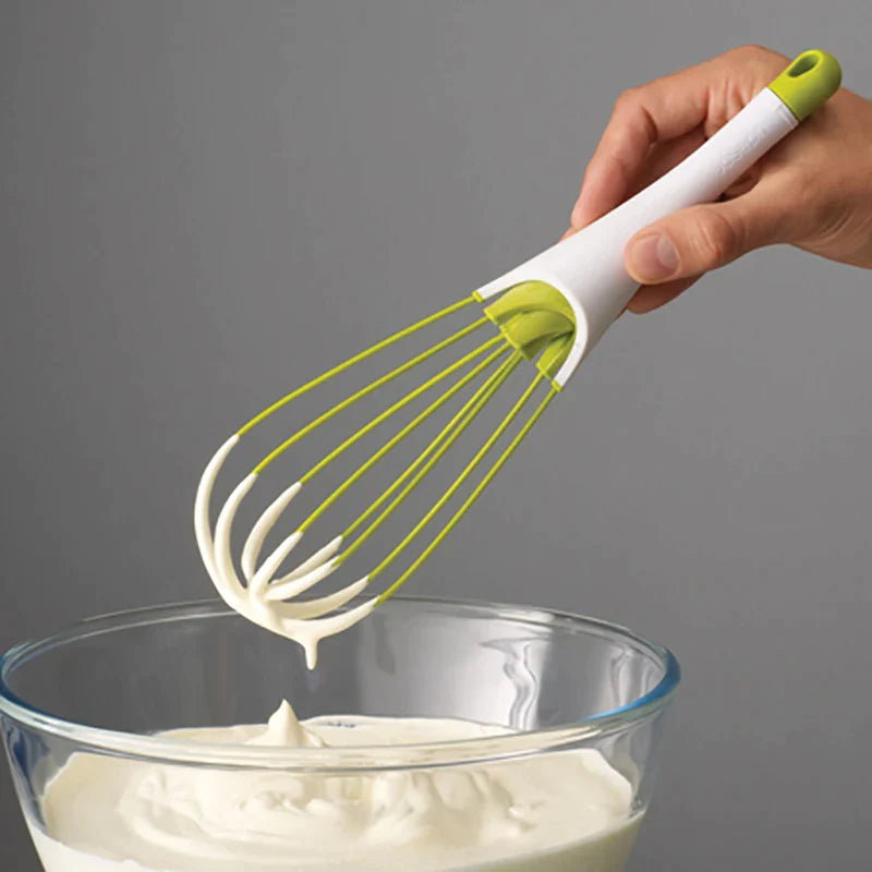 Afralia™ Foldable Egg Mixer Cream Blender Whisk Kitchen Gadgets