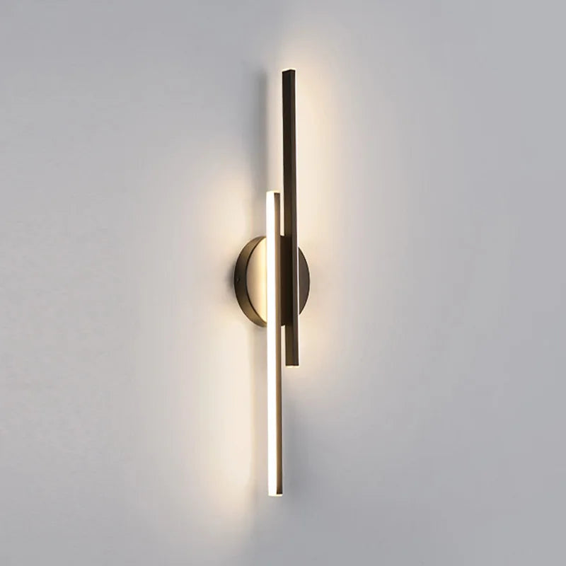 Afralia™ Modern LED Wall Lamp for Living Room Bedroom Bedside, Nordic Design Wall Sconce Lighting