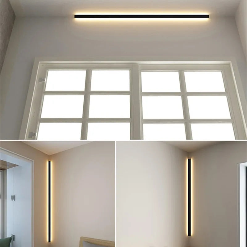 Afralia™ Minimalist LED Wall Lamp for Modern Living Room and Bedroom Lighting