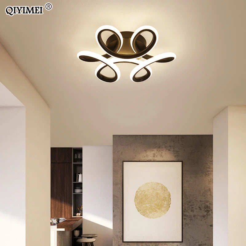 Afralia™ LED Ceiling Lights: Modern Illumination for Home Living Room Bedroom Aisle Balcony