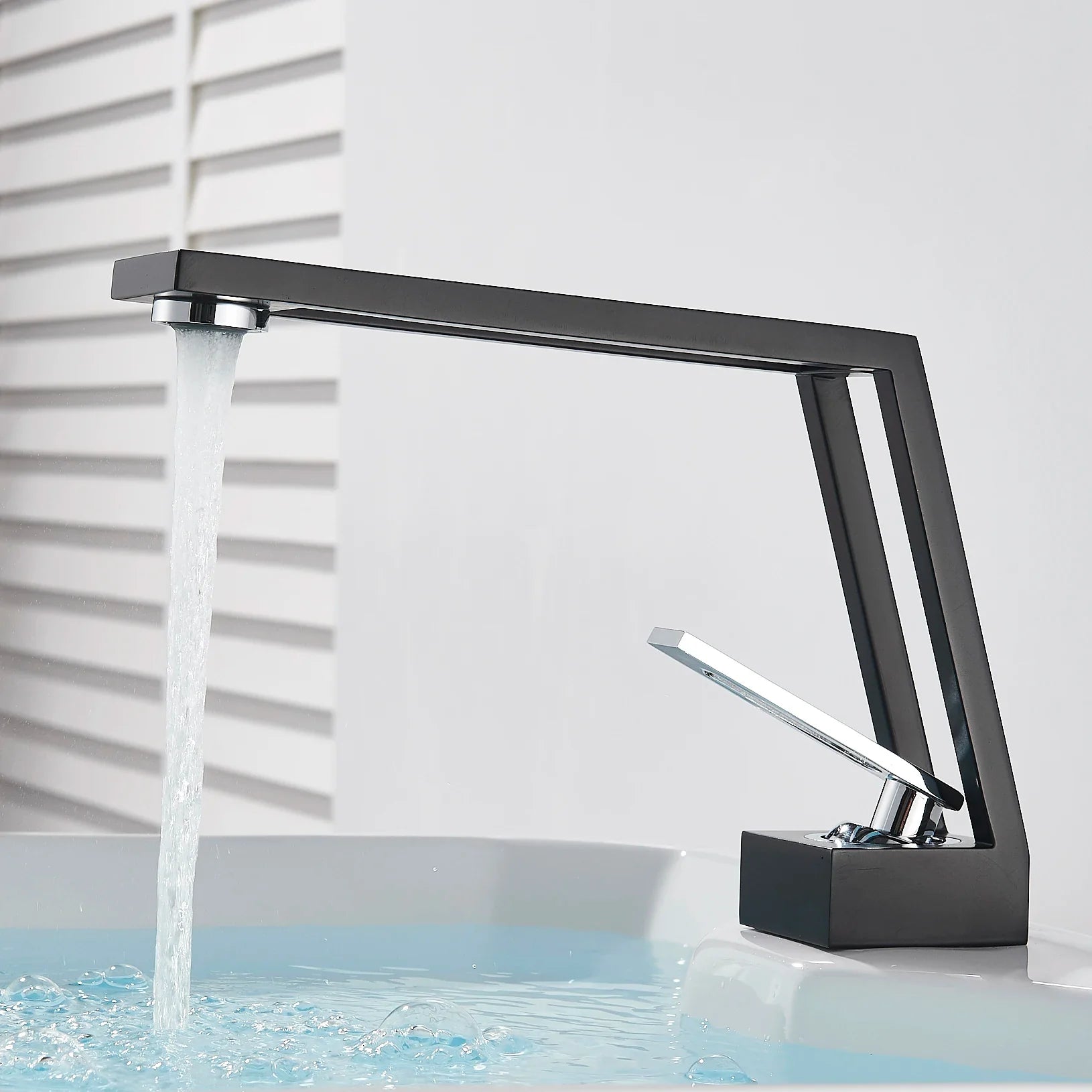 Afralia™ Brass Basin Sink Faucet Mixer with Single Handle for Bathroom Vanity