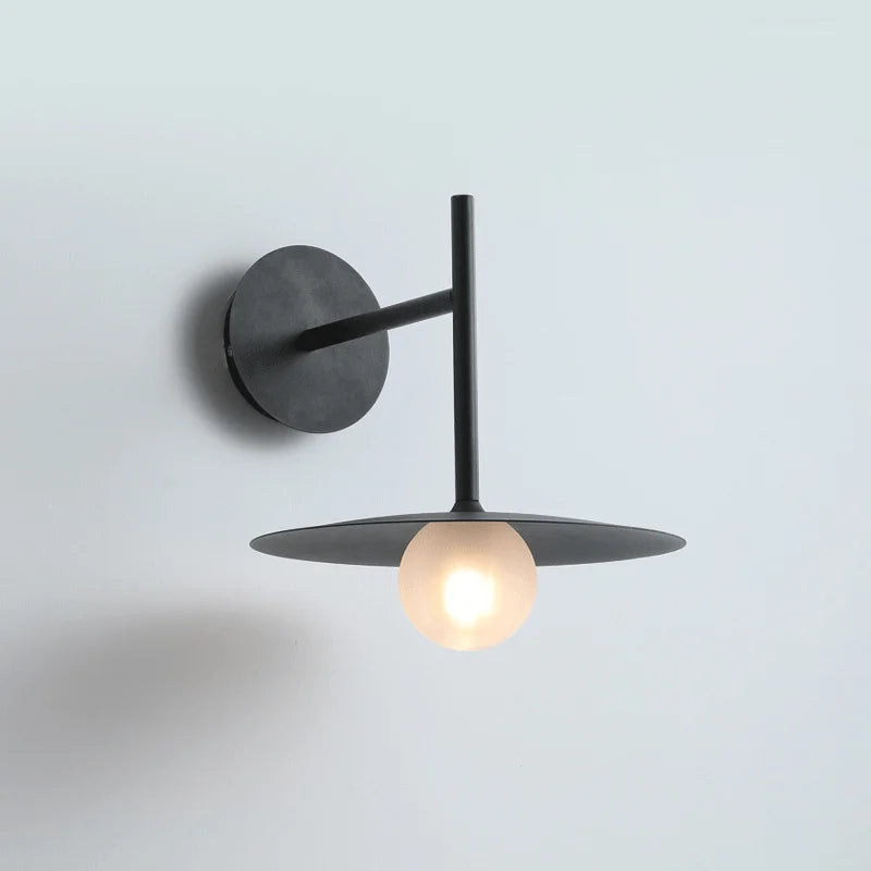 Afralia™ Flying Saucer Wall Lamp: Nordic Modern Design for Staircase, Bedroom, Aisle & Bedside